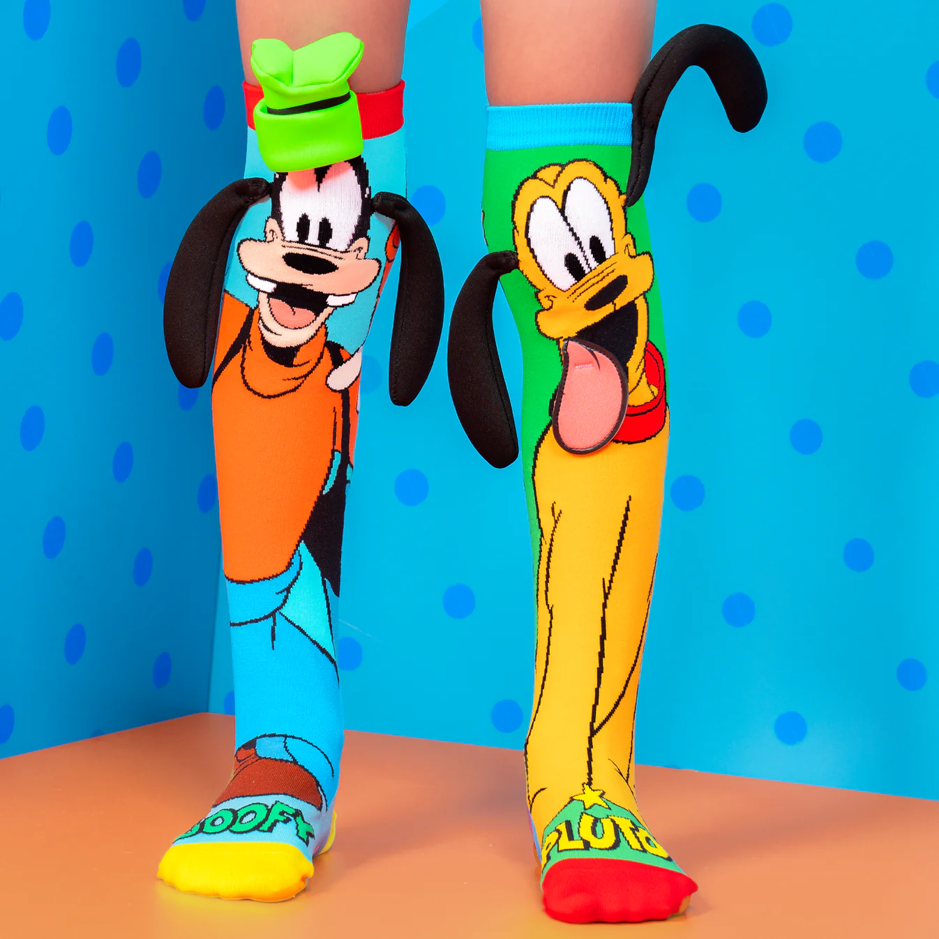 Goophy-and-Pluto-Disney-Socks Pluto ve Goofy Çorap - Görsel 1
