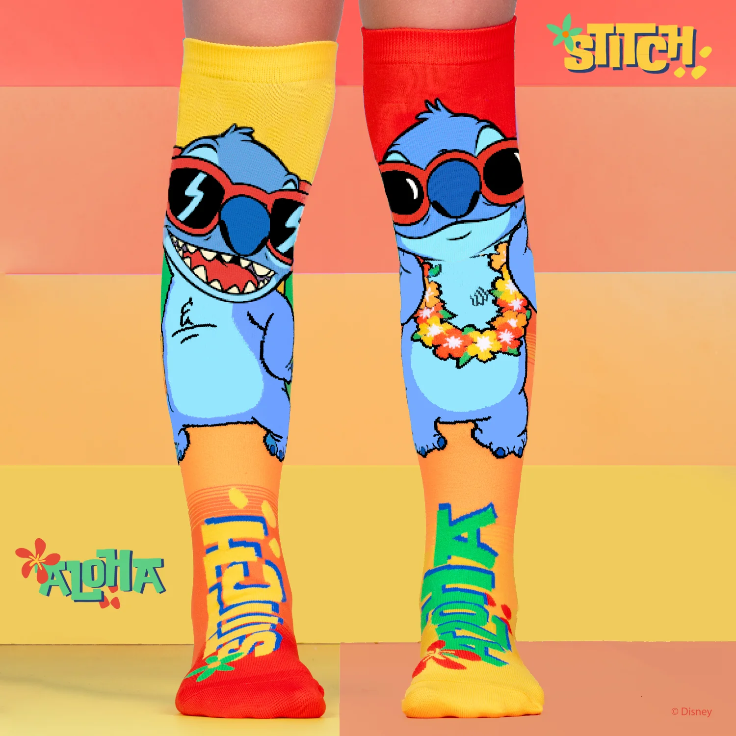 Sunnies-Stitch Güneşli Stitch Çorap - Görsel 1