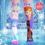 FROZEN KIZ KARDEŞLER ÇORAPLARI
